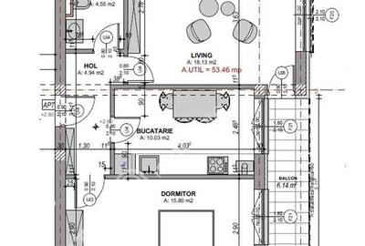 Apartament intabulat cu 2 camere si balcon etaj 2 zona Doamna Stanca - 8