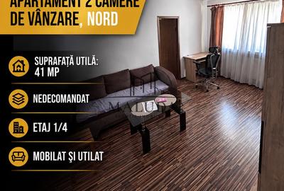 Apartament 2 camere de vanzare, Nord - 1