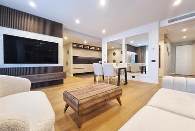 Apartament cu 4 camere semidecomandat, mobilat în Herăstrău