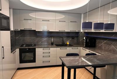 Pipera-Cortina Residence, 3 camere de inchiriat, mobilat , 2 loc. parcare, boxa - 2
