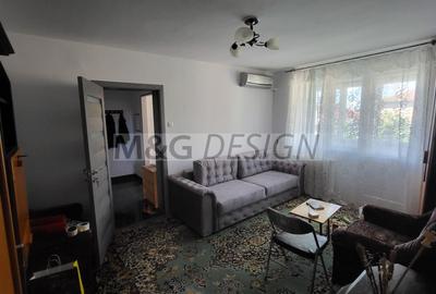 Apartament cu 2 camere semidecomandat, mobilat în Complex Studențesc