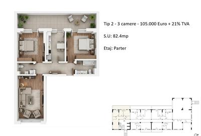 Apartamente 3 camere + Duplex | PLATINUM RESIDENCE Faza 3 - 2026 | Grand Arena - 5