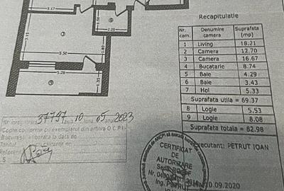 Ferdinand-Mihai Bravu -apartament 3 camere-83 mp-bloc 2021 - 8