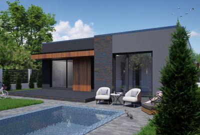 Proprietate noua Sat Costi cu piscina st 470 mp zona de intrare in sat - 3