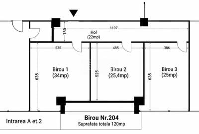 Spatiu de birouri de inchiriat | Airport Plaza Otopeni | Acces DN1 I Comision 0 - 6