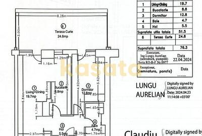 2 camere I parter I gradina proprie 83 mp I First Estates I 55 utili - 14