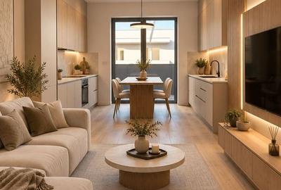 Apartament cu 2 camere decomandat în Titan