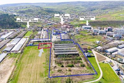 Teren industrial de vânzare, 987mp Tomești - Iași - Str. Stupinelor - 3