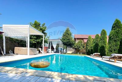 Casa de vanzare P+M Premium, piscina, teren 2224mp Bacu, Ilfov - 6