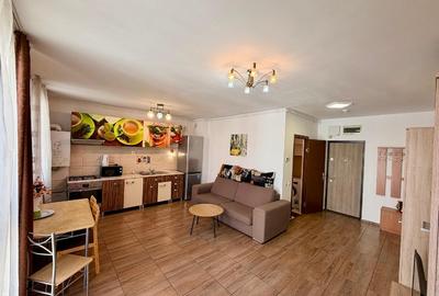 Apartament cu 2 camere semidecomandat, mobilat în UTA