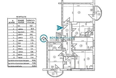 Royal Imobiliare - Vanzare apartament 4 camere zona Marasesti - 16