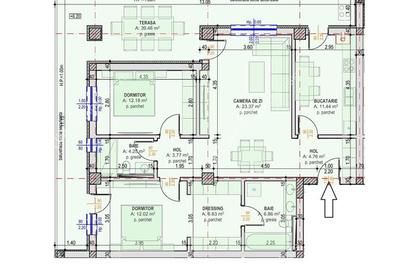 Penthouse 3 camere terasa 40 mp 2 locuri parcare in Selimbar Triajului - 8