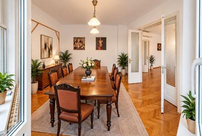 Apartament cu 3 camere decomandat, mobilat în Grădina Icoanei