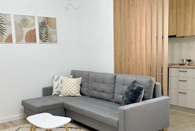 Apartament cu 2 camere semidecomandat, mobilat în Mihai Bravu