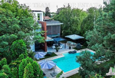 Vila premium cu 7 camere, piscina privata si terasa de 90 mp, situata in Otopeni - 1