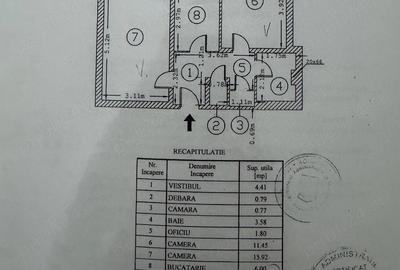 APARTAMENT 2 CAMERE DECOMANDAT | 50 MP | PAJURA | METROU | BALCON - 18