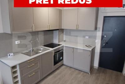 Apartament cu 2 camere semidecomandat, mobilat în Vlahuță