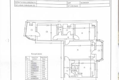 Vând apartament 3 camere - 3