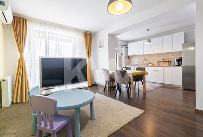 Apartament cu 3 camere decomandat, mobilat în Tractorul