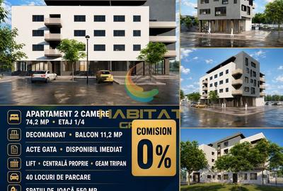 Apartament cu 2 camere decomandat în Berceni