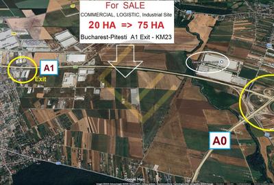 Teren Construcții intravilan de 200000 mp, în Bolintin-Deal