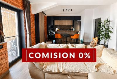 Apartament cu 2 camere semidecomandat, mobilat în Apahida