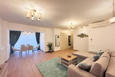 Apartament cu 3 camere semidecomandat, mobilat în Floreasca