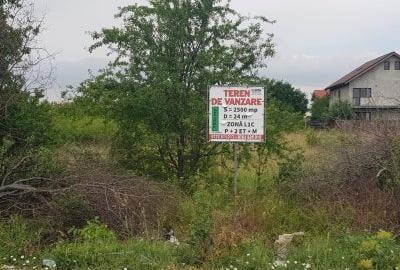 Teren intravilan, str.Lunca Bisericii, in suprafata de 2500 mp/ d = 24 m. - 2