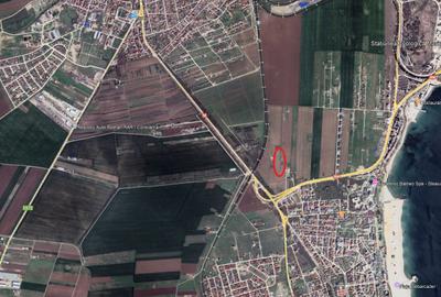 Teren Construcții intravilan de 1000 mp, în Agigea