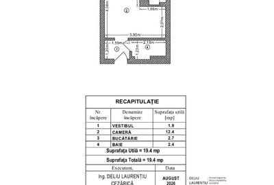 Titan – Basarabia – Garsoniera - Ideală pentru investiție – 35.900 EUR - 7
