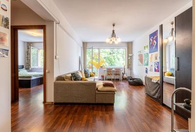 Apartament cu 2 camere semidecomandat, mobilat în Plopilor