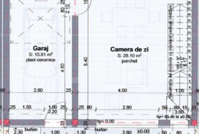 Casă individuală cu 4 camere în Florești