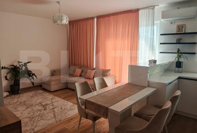 Apartament cu 2 camere decomandat, mobilat în Nufărul