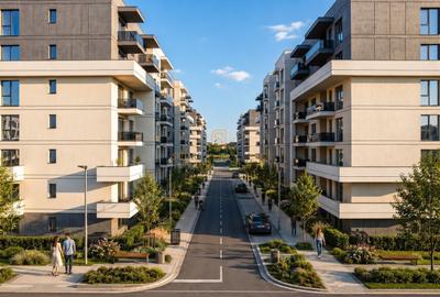 Apartament 3 camere + birou, imobil nou si securizat – Bd.Metalurgiei