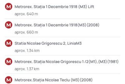 Garsoniera 1 Decembrie 1918 Metrou 600 m - 30