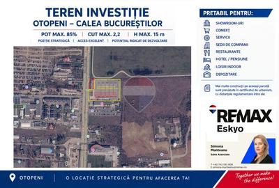Teren Construcții intravilan de 8251 mp, în DN 1