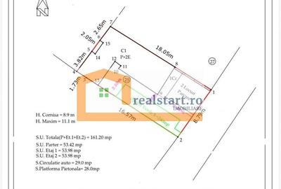 Prima Inchiriere, Clucerului, P+2E, birouri, rezidential/mixt - 32