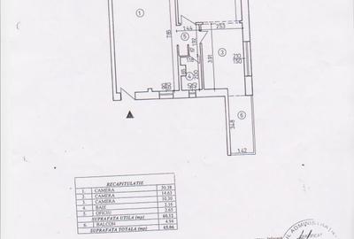 Inchiriere apartament cu 3 camere cu vedere la Sala Palatului - 19