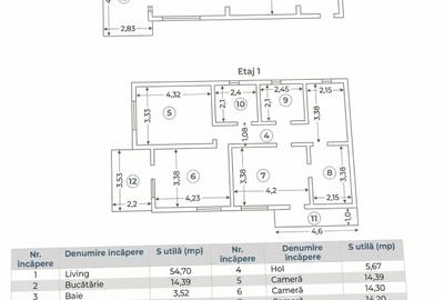 Duplex 5 camere 180mp | 0 comision | Otopeni - Central - 4
