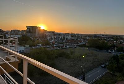 Penthouse 80 mp in Pipera — vedere panoramica si balcon de 36 mp jur imprejur - 12