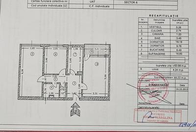 Afi Cotroceni/Bd.Timisoara,Apartament 3 Camere ,decomandat. - 2
