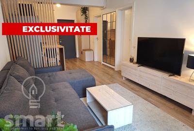 Apartament cu 2 camere semidecomandat, mobilat în Mărăști