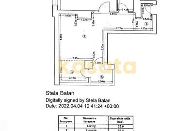 2 camere I Otopeni central I Trio Residence I et 1 I parcare subteran - 14