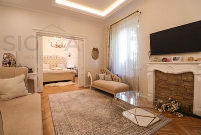 Apartament cu 2 camere semidecomandat, mobilat în Central
