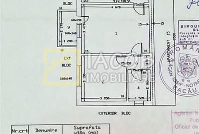 Apartament 2 camere, str. Mioritei, etaj 3 - 4