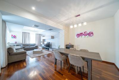 Apartament cu 3 camere semidecomandat, mobilat în Herăstrău