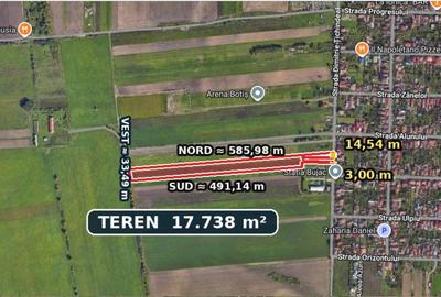 Oportunitate de investiție: Teren de 17.738 mp în Arad, cartierul Bujac - 4