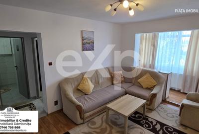 Apartament cu 3 camere semidecomandat, mobilat în Micro 9