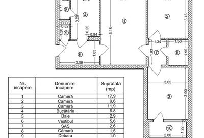 Apartament 3 camere Berceni, Constantin Brancoveanu, strand Berceni - 10
