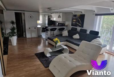 Penthouse cu 4 camere decomandat, mobilat în Arhitecților - Calea Cisnădiei